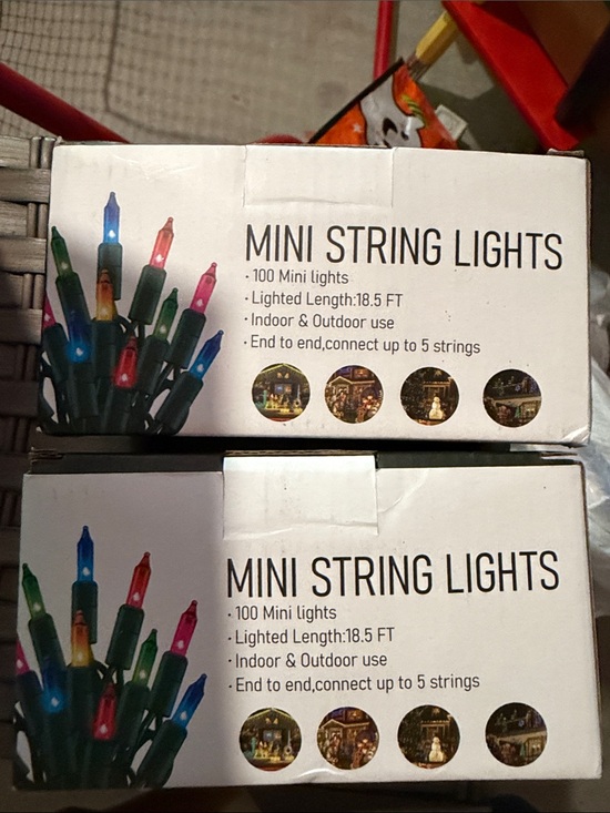 Other - Mini Christmas String Lights - Multicolor